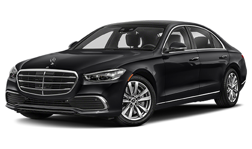 Mercedes S550 luxury sedan