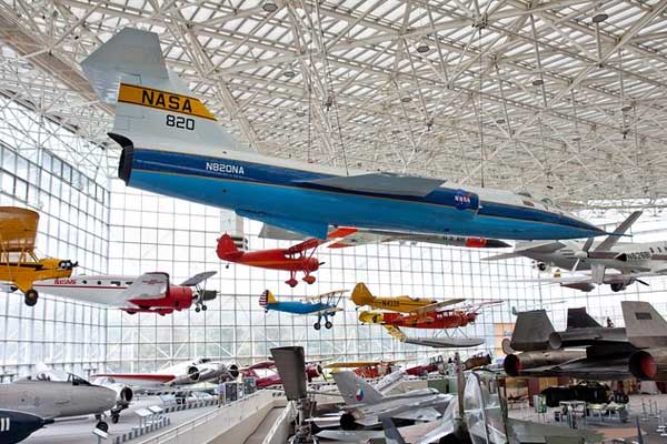 Historic aircraft at Museum of Flight
